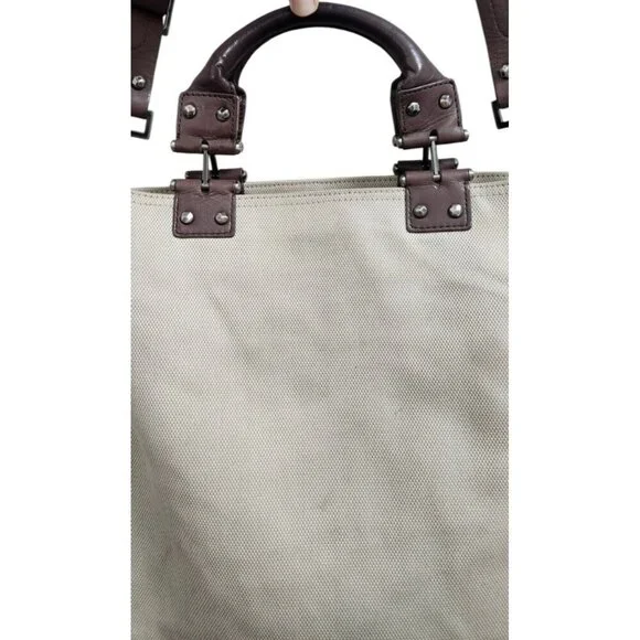7 For All Mankind Ring Bucket Tote Shoulder Bag - Picture 8 of 16